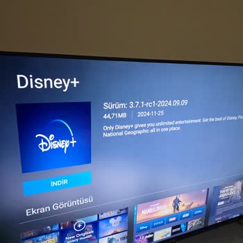 Saba TV'de Disney+ Güncelleme Sorunu