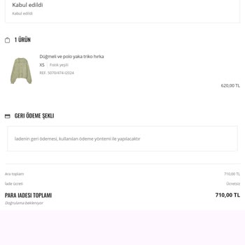 Stradivarius'tan Sipariş Ve İade Sorunu: 3 Aylık Mağduriyet