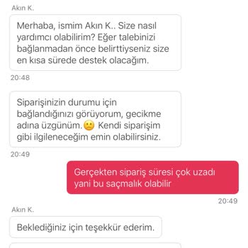 Yemeksepeti Market Sipariş İptal Sorunu