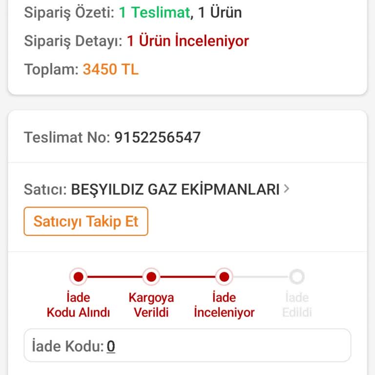 Trendyol'dan Stokta Olmayan Ürün Sorunu