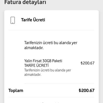 Yanlış Fatura: Vodafone Kampanya Mağduriyeti