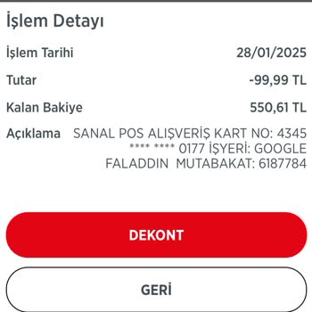 İzinsiz Kart İşlemleri Ve İade Talebi