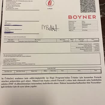 Boyner'de İade Sürecinde Yaşanan Sorun Ve Yanlış Anlama