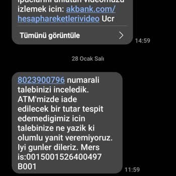 ATM'de Sıkışan Paramı Geri Alamıyorum!