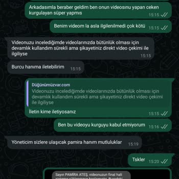 Kötü Çekim Ve Yetersiz Hizmet