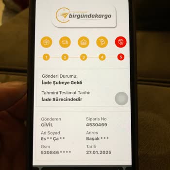 Bilinmeyen Kargo Şirketi Yüzünden Mağduriyet
