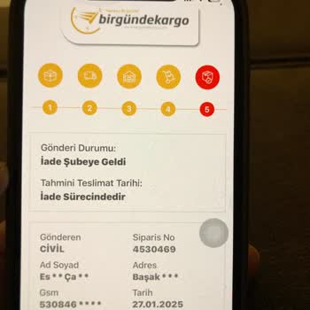 Bilinmeyen Kargo Şirketiyle Teslimat Sorunu