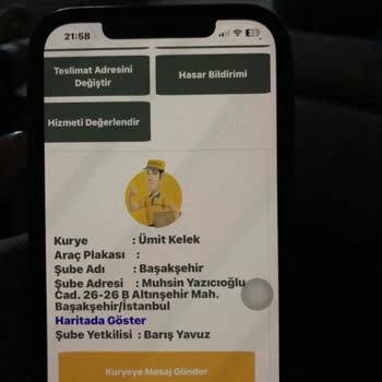 Bilinmeyen Kargo Şirketiyle Teslimat Sorunu
