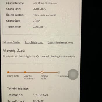 Bilinmeyen Kargo Şirketiyle Teslimat Sorunu
