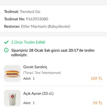 Yanlış Sipariş: Goralı'da İstenmeyen Malzemeler