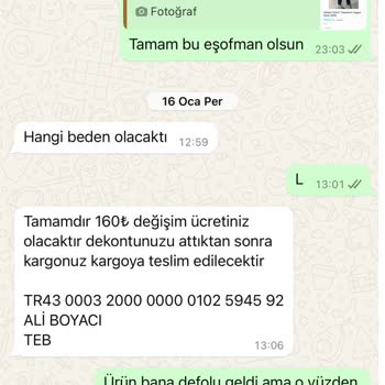Defolu Ürün Ve İletişimsizlik Sorunu