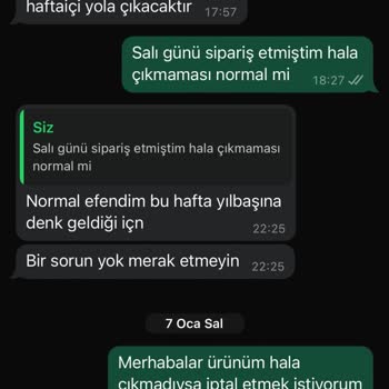 Sipariş Gecikmesi Ve Yanıltıcı Fiyatlandırma