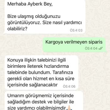 Vivense'den Zigon Sehpa Teslimatında Sorun
