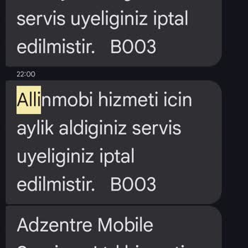 Mobil Ödeme Sorunu: Bilgim Dışında Yapılan Üyelikler