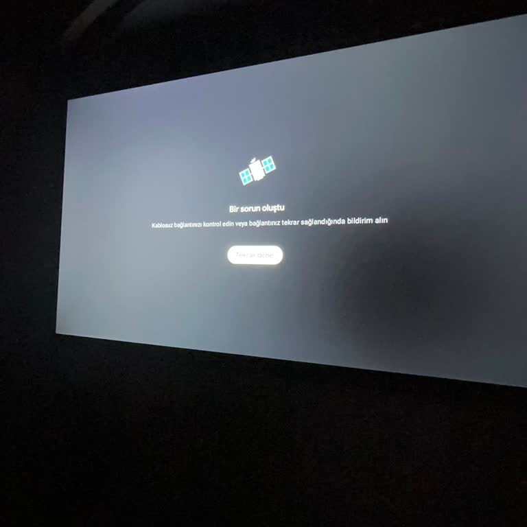 Yeni Alınan Android TV'de Play Store Sorunu