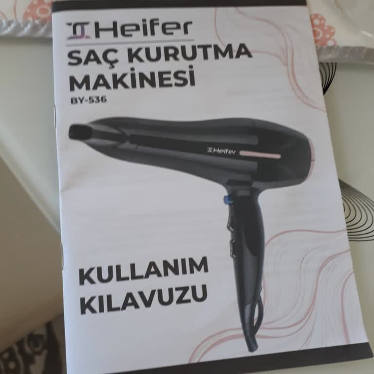 Heifer Saç Kurutma Makinesi Sorunu Tekrarlıyor