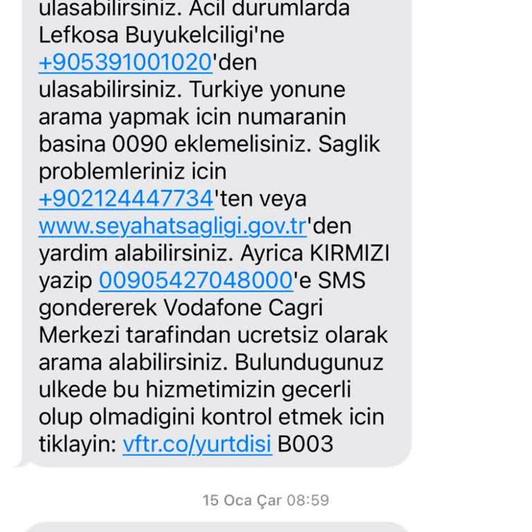 Yurt Dışı Ücretlendirme Ve Müşteri Hizmetleri Mağduriyeti