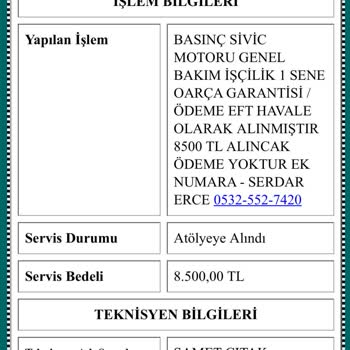 Arızalı Bulaşık Makinesi Ve Yetersiz Servis Hizmeti