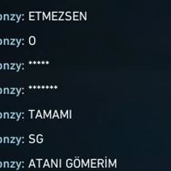 Oyun İçinde Küfür Ve Tehdit Eden Şahıs