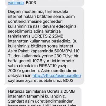 Vodafone Paket Değişikliği Mağduriyeti Ve Çözüm Eksikliği