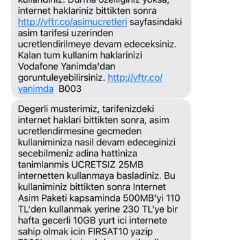 Vodafone Paket Değişikliği Mağduriyeti Ve Çözüm Eksikliği