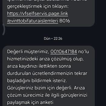 Vodafone İnternet Arızasına Çözüm Bekliyoruz