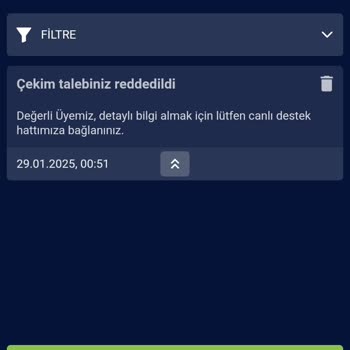 Çekim Onayı İptali Ve Para İadesi Sorunu