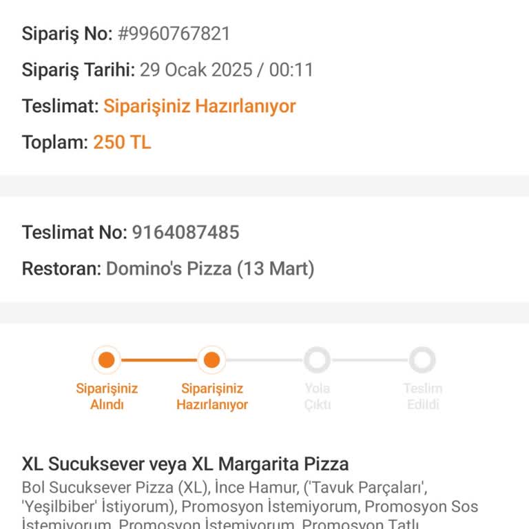 Siparişim Gelmedi Ve Mağdur Edildim: Mardin Domino's Şikayeti