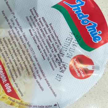 Bozulmuş Soslu İndomie Noodle Sorunu
