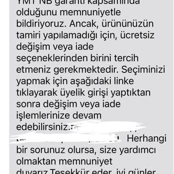 Yanlış Gönderilen Ürün Ve Yetersiz Çözüm