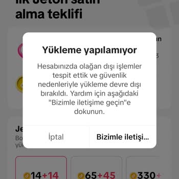 TikTok Jeton Yükleme Sorunu Ve Olağan Dışı Şikayet