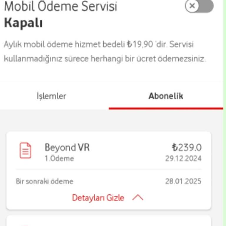 İzinsiz Çekim Ve Abonelik Sorunu