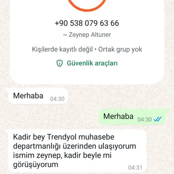 Trendyol Sipariş Bilgilerimin Güvenliği Tehlikede!