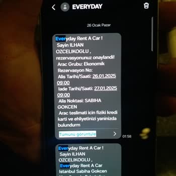 Araç Rezervasyonunda Yaşanan Büyük Sorun
