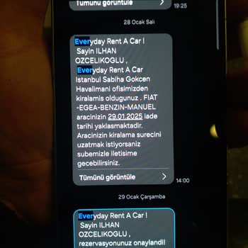 Araç Rezervasyonunda Yaşanan Büyük Sorun