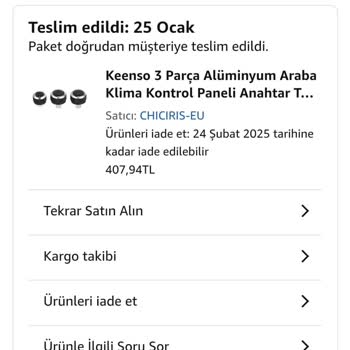Yanlış Ürün Ve İade Sorunu
