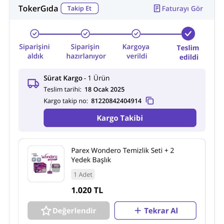 Eksik Ürün Ve İlgisiz Müşteri Hizmetleri