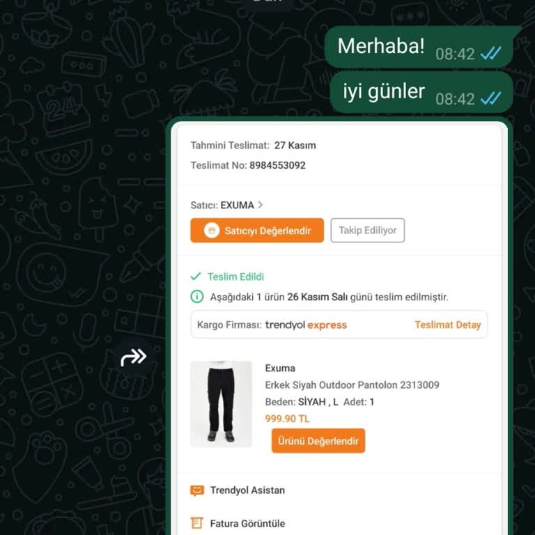 Su Geçirmez Pantolonun Su Alma Sorunu