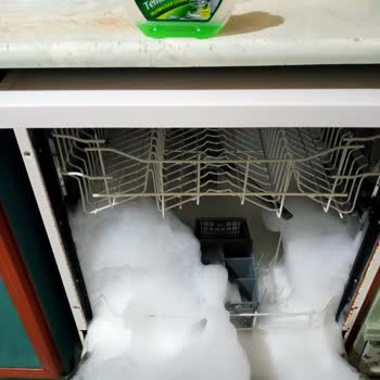 Bulaşık Makinesi Temizleyici Ürünü Kabusu