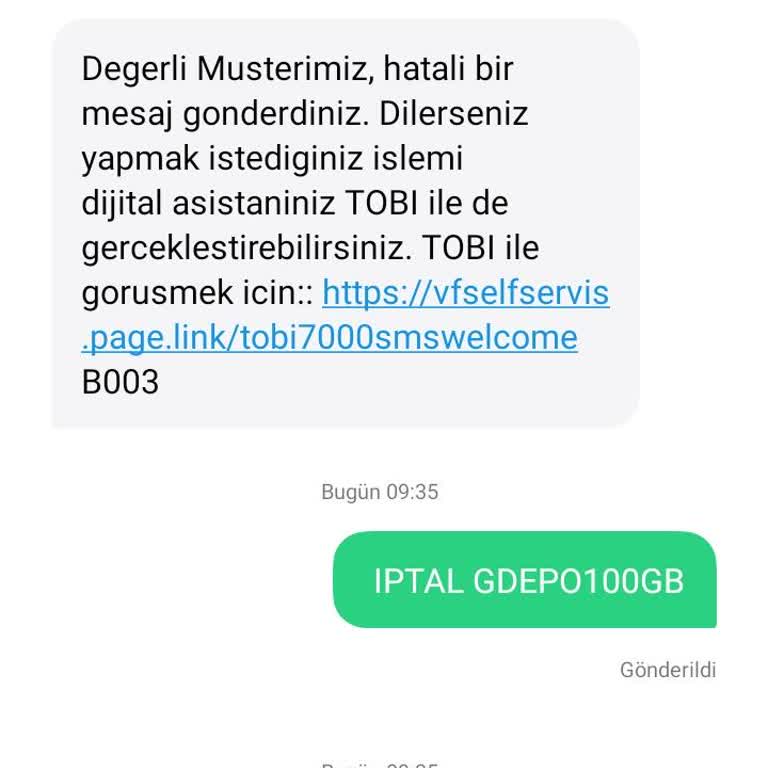 Vodafone'un İstenmeyen Paket İptal Sorunu