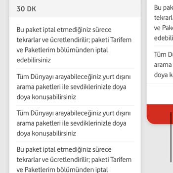 Yanıltıcı Paket Süresi: Para İadesi Talebi