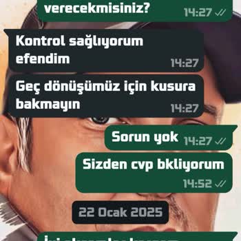 Sipariş İptali Ve İade Talebine Cevap Alamıyorum