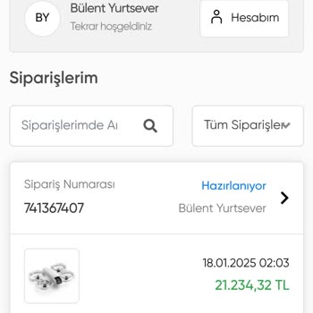 Sipariş İptali Ve İade Talebine Cevap Alamıyorum