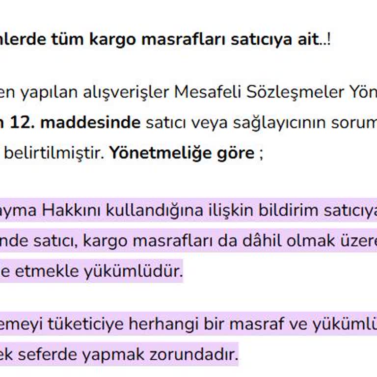 Haksız Kargo Bedeli Kesintisi Ve Mevzuata Aykırı Uygulama