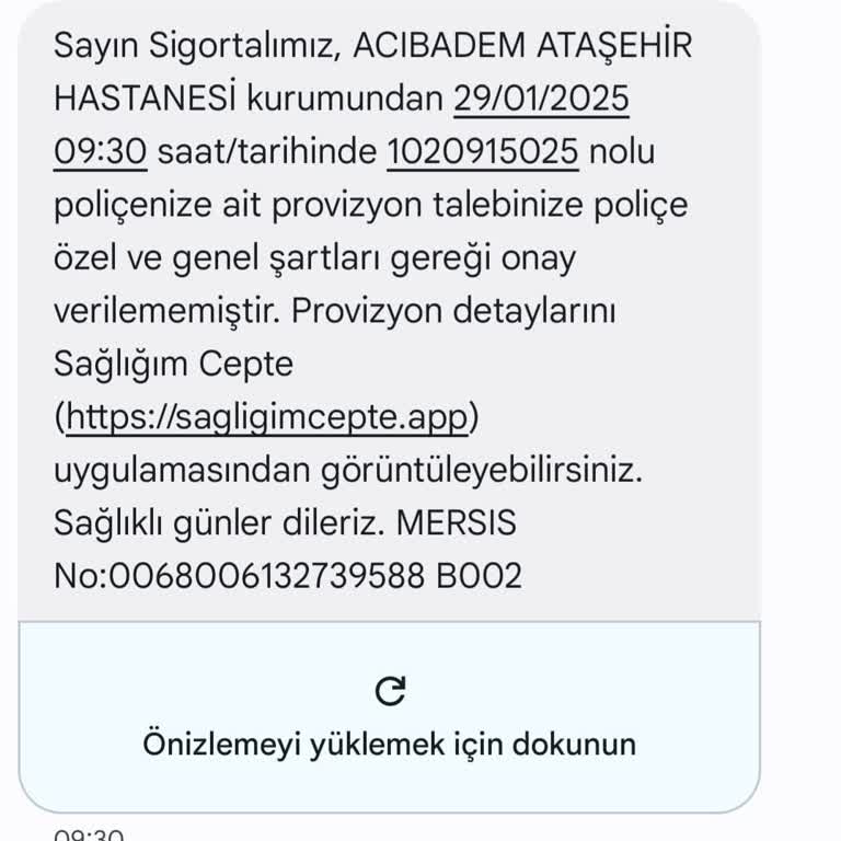 Anadolu Sigorta'nın Sağlık Poliçesi Mağduriyeti