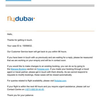 Flydubai İletişim Sorunları Ve İptal Hakkı Mağduriyeti