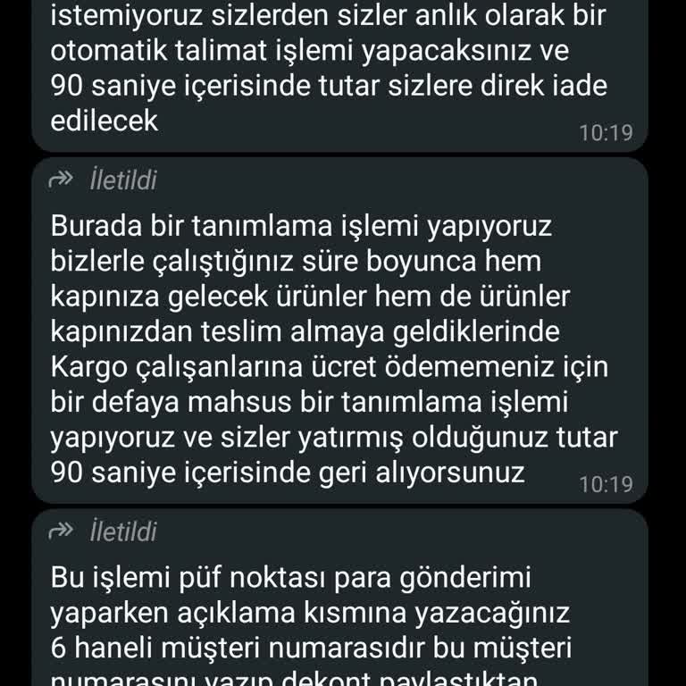 Kişisel Bilgilerimin İzinsiz Kullanımına Karşı Uyarı