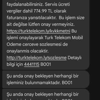 Mobil Ödeme Sorunu Ve Yanıltıcı Fatura Bilgilendirmesi
