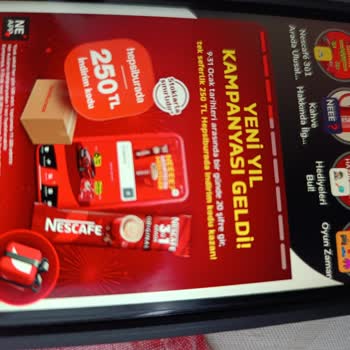 Nescafe Uygulaması Kupon Sorunu