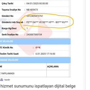 Yanlış Gönderim Ve İade Sürecinde Yaşanan Sorunlar